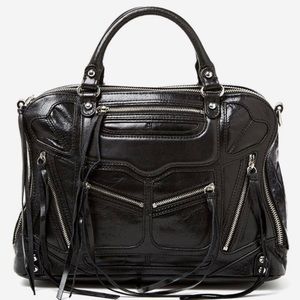 Rebecca Minkoff Tri-Zip Jealous Moto Handbag